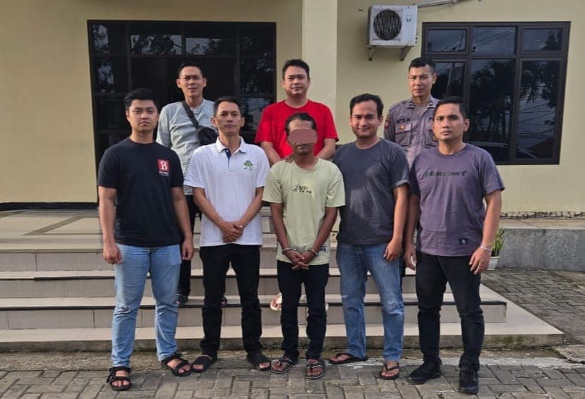 Kurang dari 6 Jam, Polsek Cikande Tangkap Pelaku Pembacokan Sales Handphone