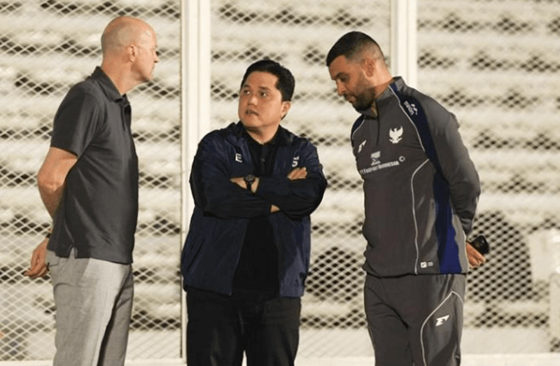 Jelang Indonesia vs Bahrain di Kualifikasi Piala Dunia 2026, Erick Thohir: Ada Tekanan Besar