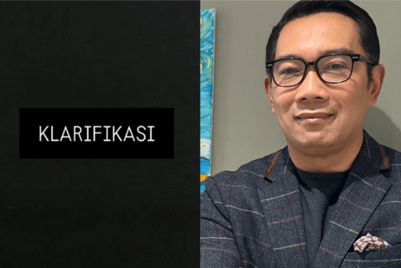 Klarifikasi Ridwan Kamil Terkait Isu Dugaan Perselingkuhan dengan Lisa Mariana yang Ramai Dituduhkan