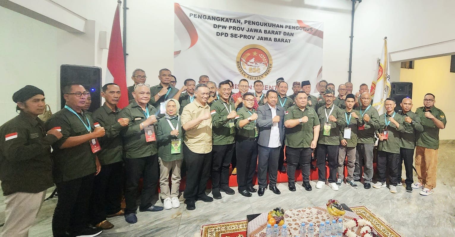 Barisan 8 Center Senggol Dedi Mulyadi Saat Deklarasi Ketua DPW Jabar