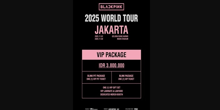 Banyak Penipu Calo Tiket BLACKPINK Jakarta, Padahal War Tiket BLACKPINK Jakarta 2025 Tanpa Antri Web Mudah Begini