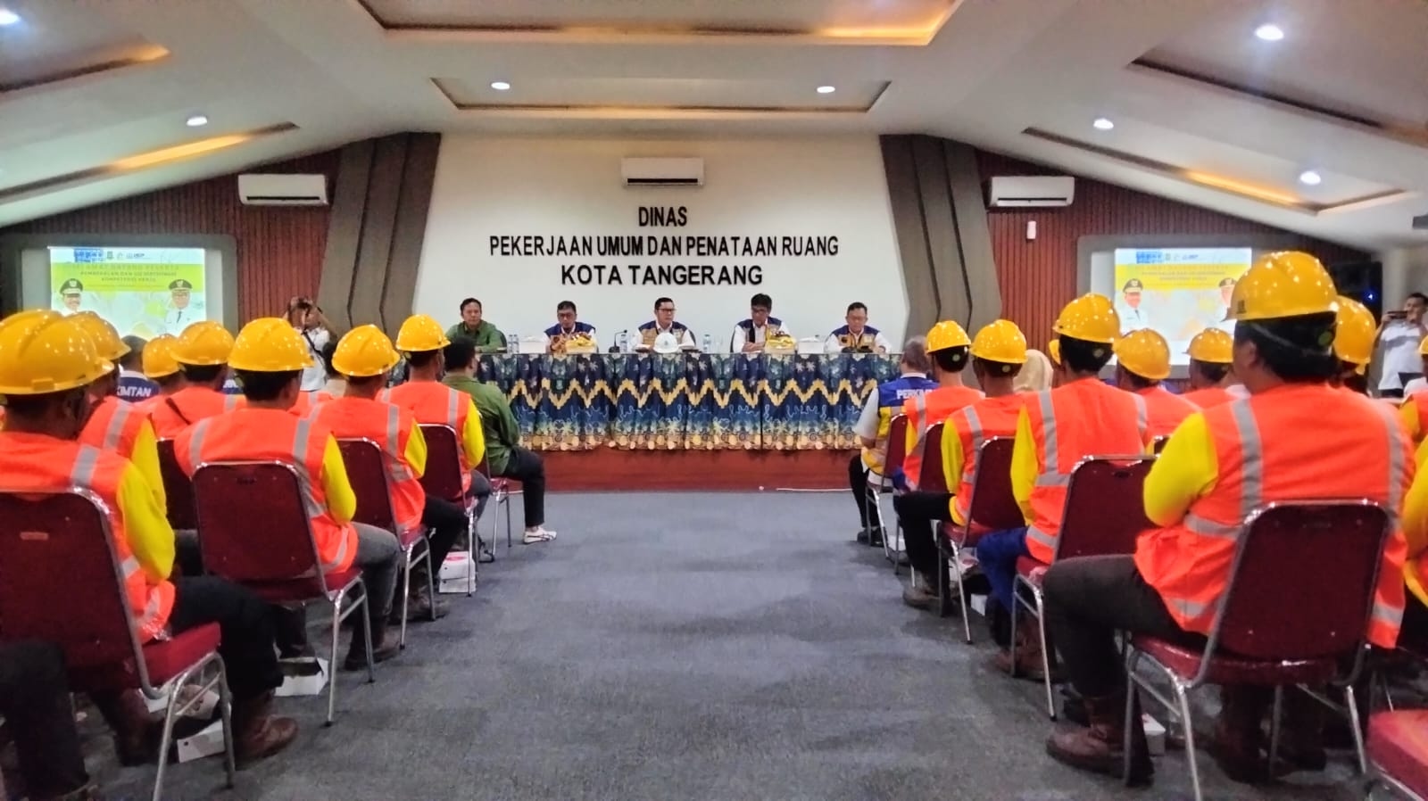 Wujudkan Pekerja Konstruksi Profesional, Pemkot Tangerang Gelar Uji Kompetensi