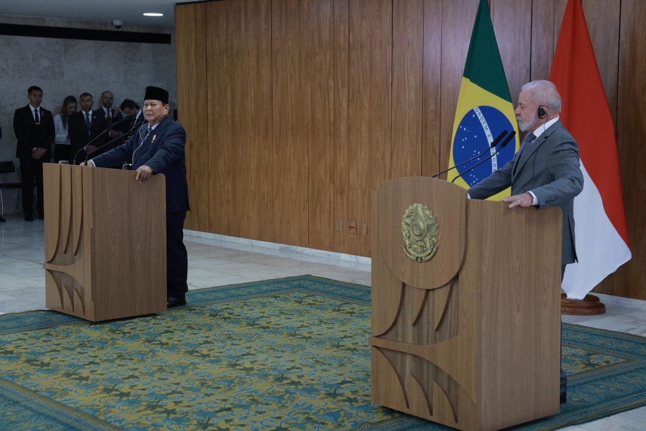 Prabowo Sambut Hangat Rencana Brasil Bawa Ratusan Pengusaha dan Sambangi Indonesia