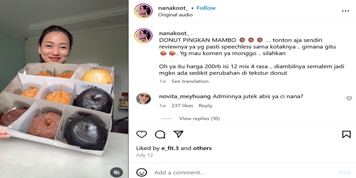 Donat Pinkan Mambo Kena Sentil, Bukan Masalah Rasa Tapi Kemasan yang Berbahaya untuk Kesehatan?