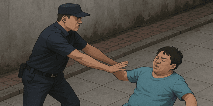 Detik-Detik Oknum Security Aniaya Pria Disabilitas, Videonya Bikin Geram