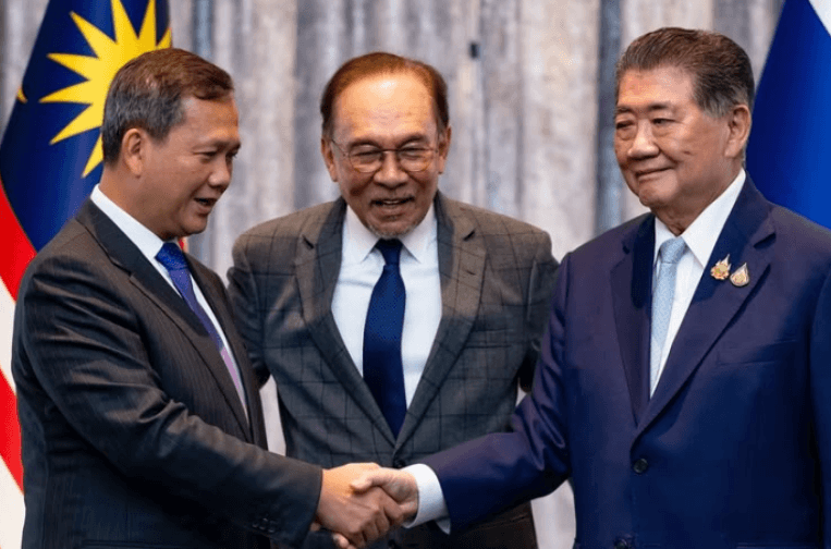Thailand dan Kamboja Sepakat Untuk Gencatan Senjata di Malaysia