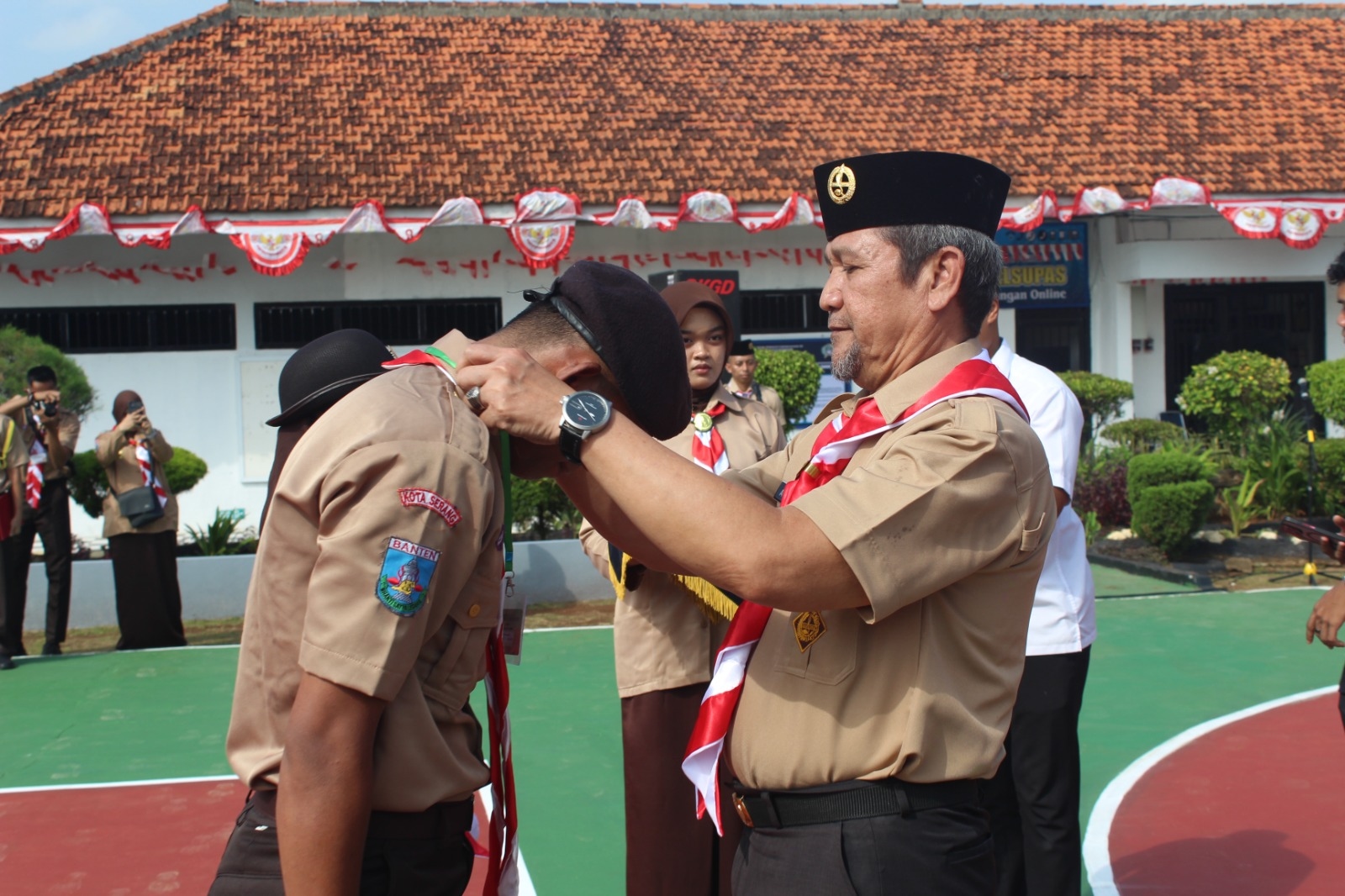 Bangun Karakter dan Nasionalisme, Lapas Serang Gelar Perkemahan untuk WBP