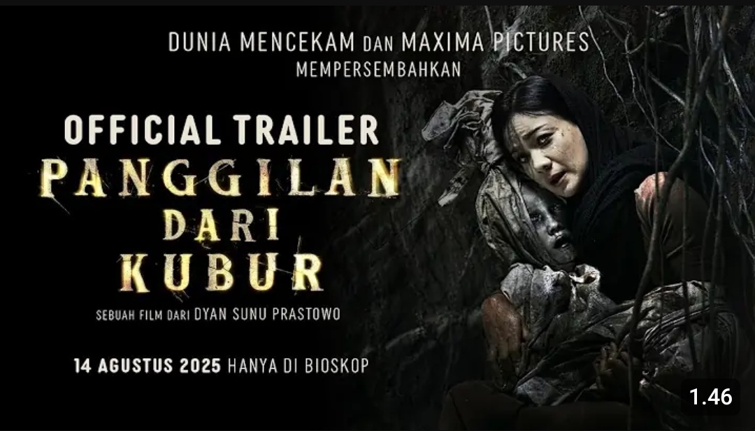 Siap Dibuat Merinding Satu Bioskop, Ini Jadwal Tayang Film Panggilan dari Kubur, Sinopsis dan Nama Pemain