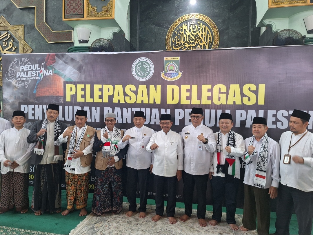 Dari Masjid Raya ke Gaza, Bantuan Warga Tangerang Siap Tembus Blokade Palestina