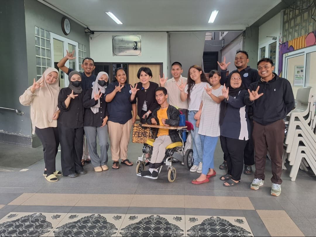 Disambangi Natalia Rusli, Yayasan Sayap Ibu, Senang Akan Wujudkan Sekolah Impian untuk Anak Berkebutuhan Khusus