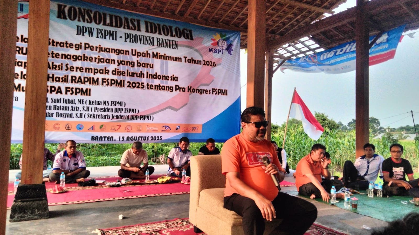 Said Iqbal Pimpin Konsolidasi Buruh Banten untuk Aksi 28 Agustus, Tuntut Kenaikan Upah 2026
