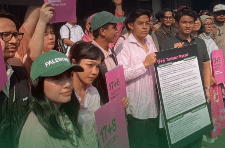 Sejumlah Influencer Suarakan Tuntutan Rakyat 17 Plus 8, Tenggat Waktu Hari ini!