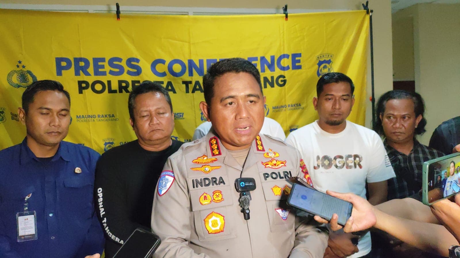 Polresta Tangerang Amankan 23 Debt Collector Usai Aksi Matel Viral di Medsos