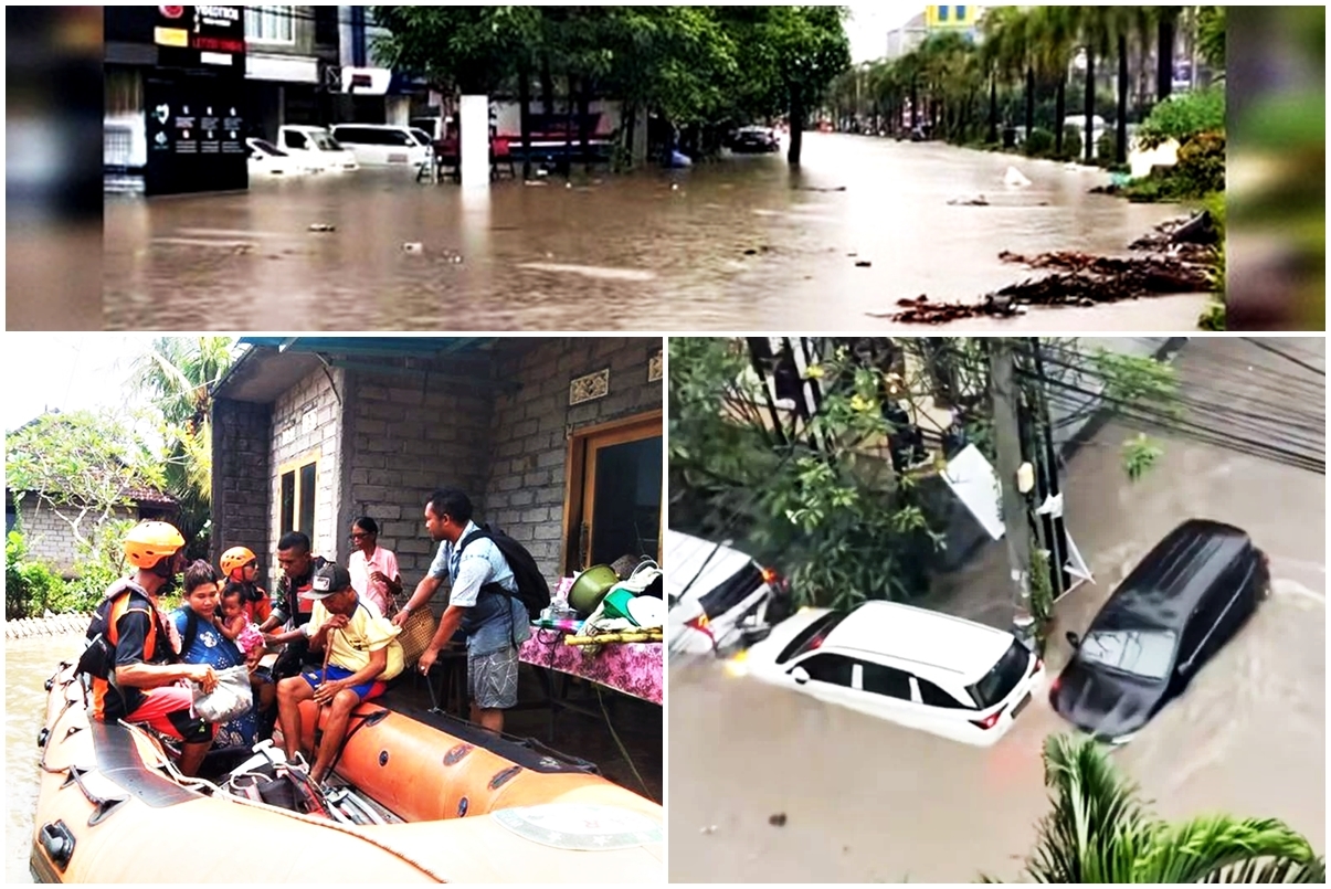 Bali Porak-Poranda, Sungai Meluap Usai Banjir Mematikan Warga Mulai Bangkit dari Krisis