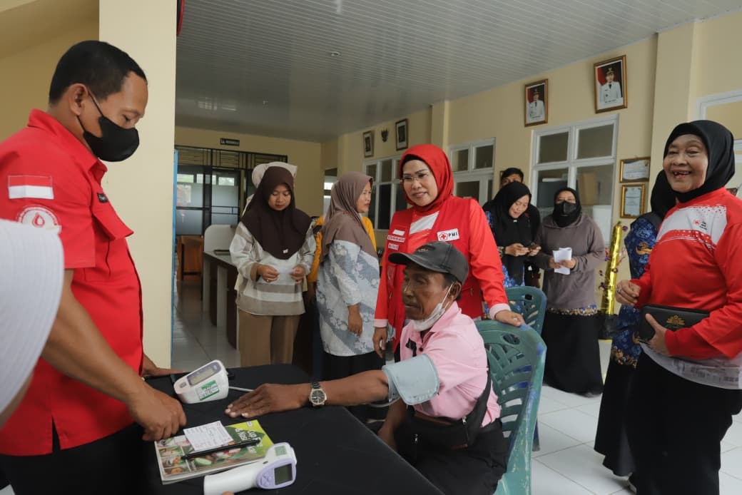 Rayakan HUT ke-80, PMI Banten Gelar Aksi Kemanusiaan di Kawasan Eks Kesultanan