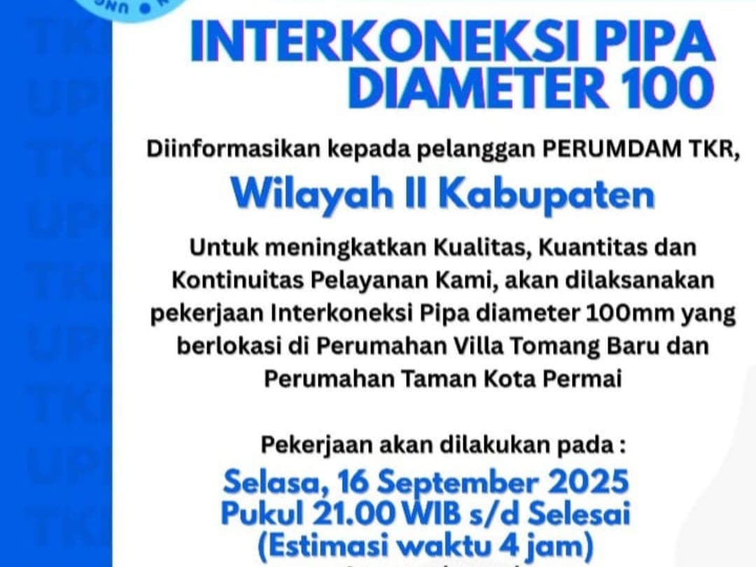 Perumdam TKR Ingkar Janji, Warga Taman Kota Permai Krisis Air
