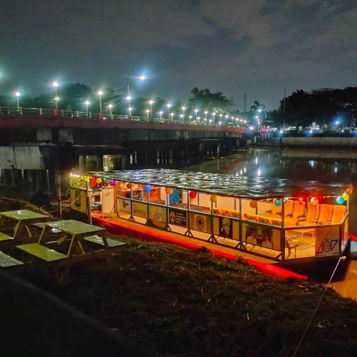 Klik di Sini untuk Naik Kapal Katamaran di Sungai Cisadane, Bayarnya Tidak Pakai Uang
