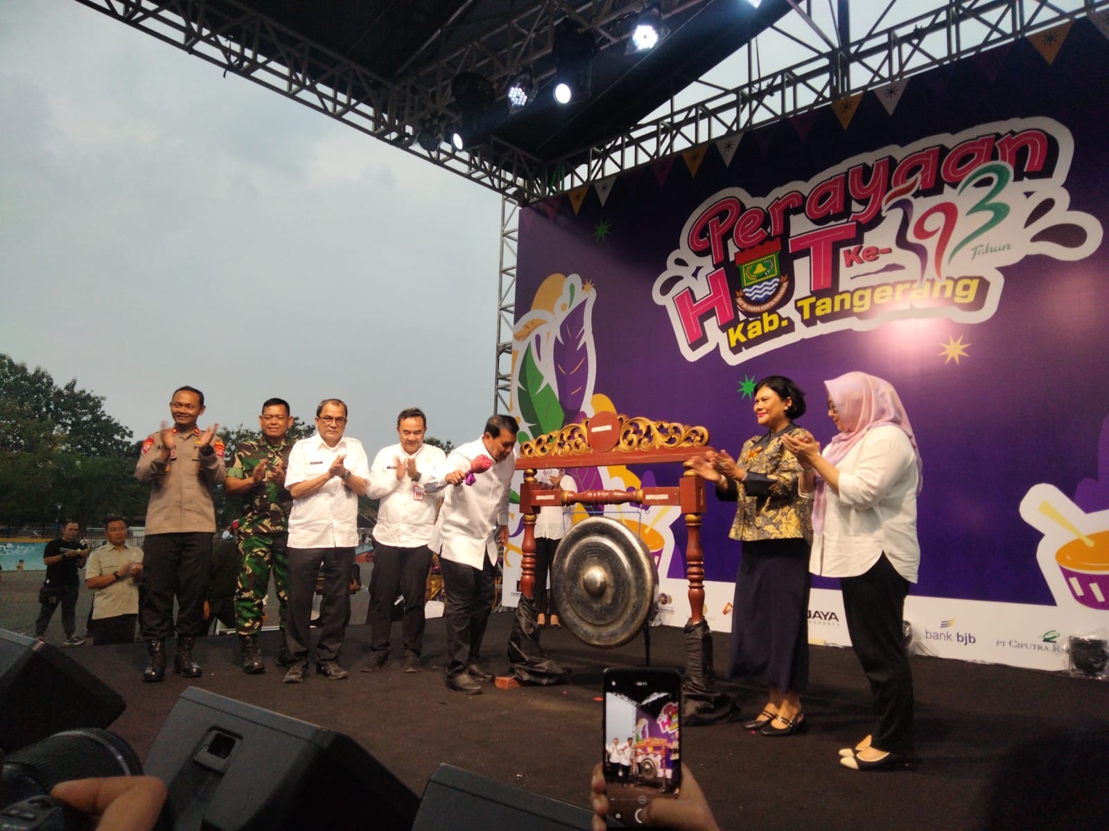 Pemkab Tangerang Resmi Buka Rangkaian HUT ke-393 dengan Bazar UMKM dan Kegiatan Sosial