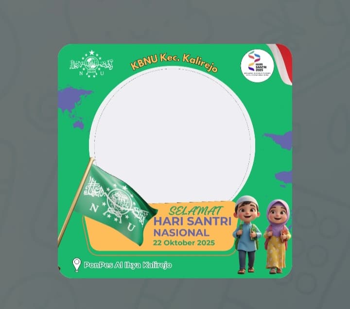 15 Link Download Gratis Twibbon Hari Santri Nasional 2025, dengan Kualitas HD dan Menarik, Cocok Dijadikan Poster Postingan di Sosial Media!