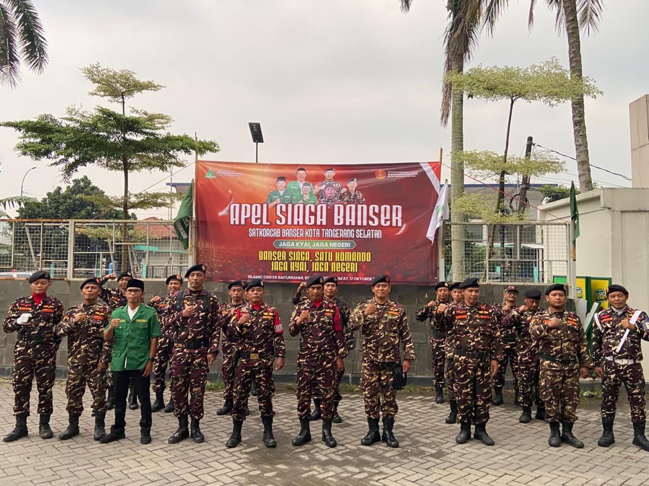 Jelang Hari Santri, GP Ansor Tangsel Tegaskan Siap Jaga Marwah Pesantren dan Kiai