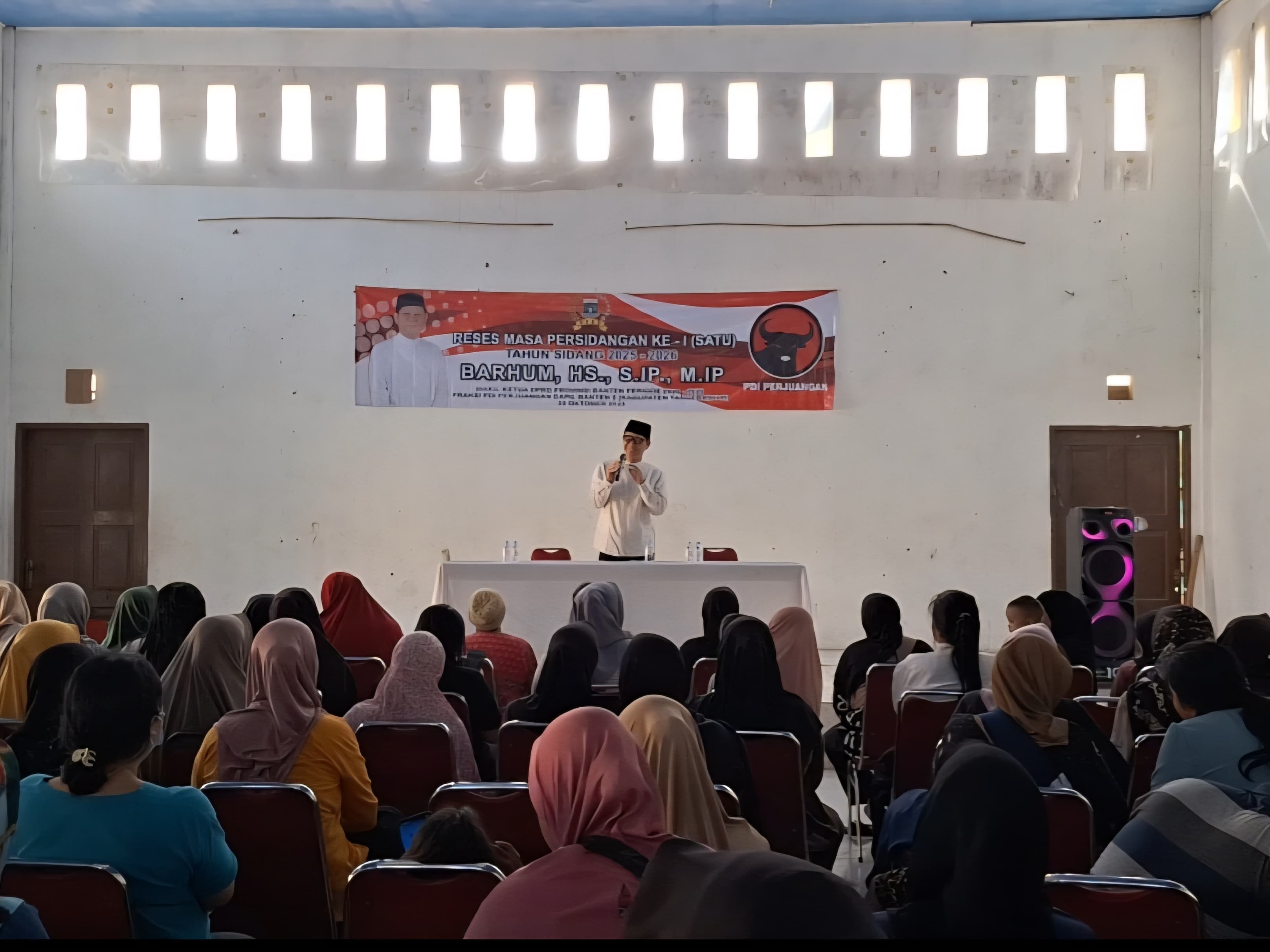 Bahrum Ajak Masyarakat Teluknaga Jaga Kesehatan dan Lingkungan Bersih