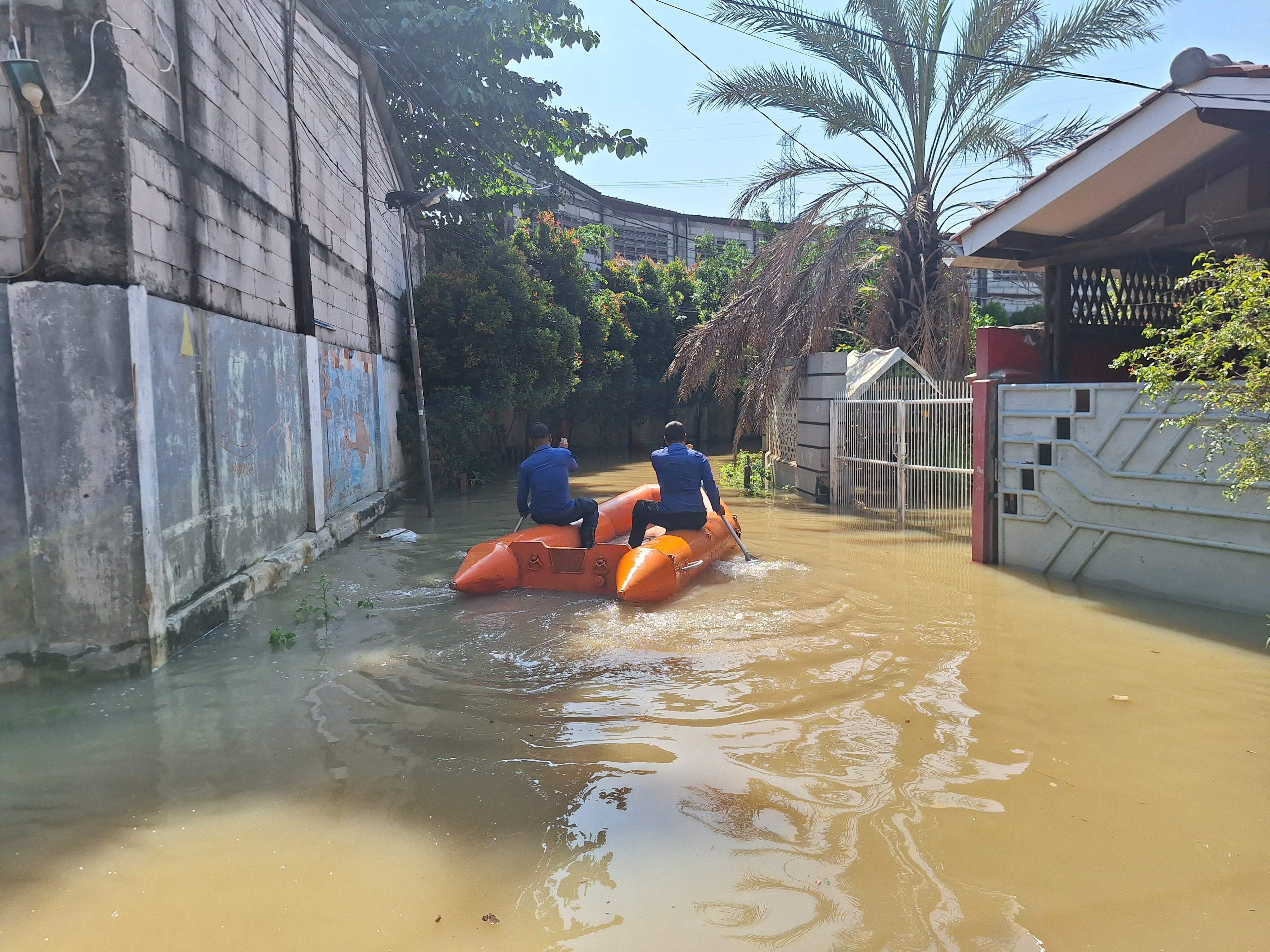 Dua RT di Kampung Pojok Terendam Banjir, 115 KK Terdampak
