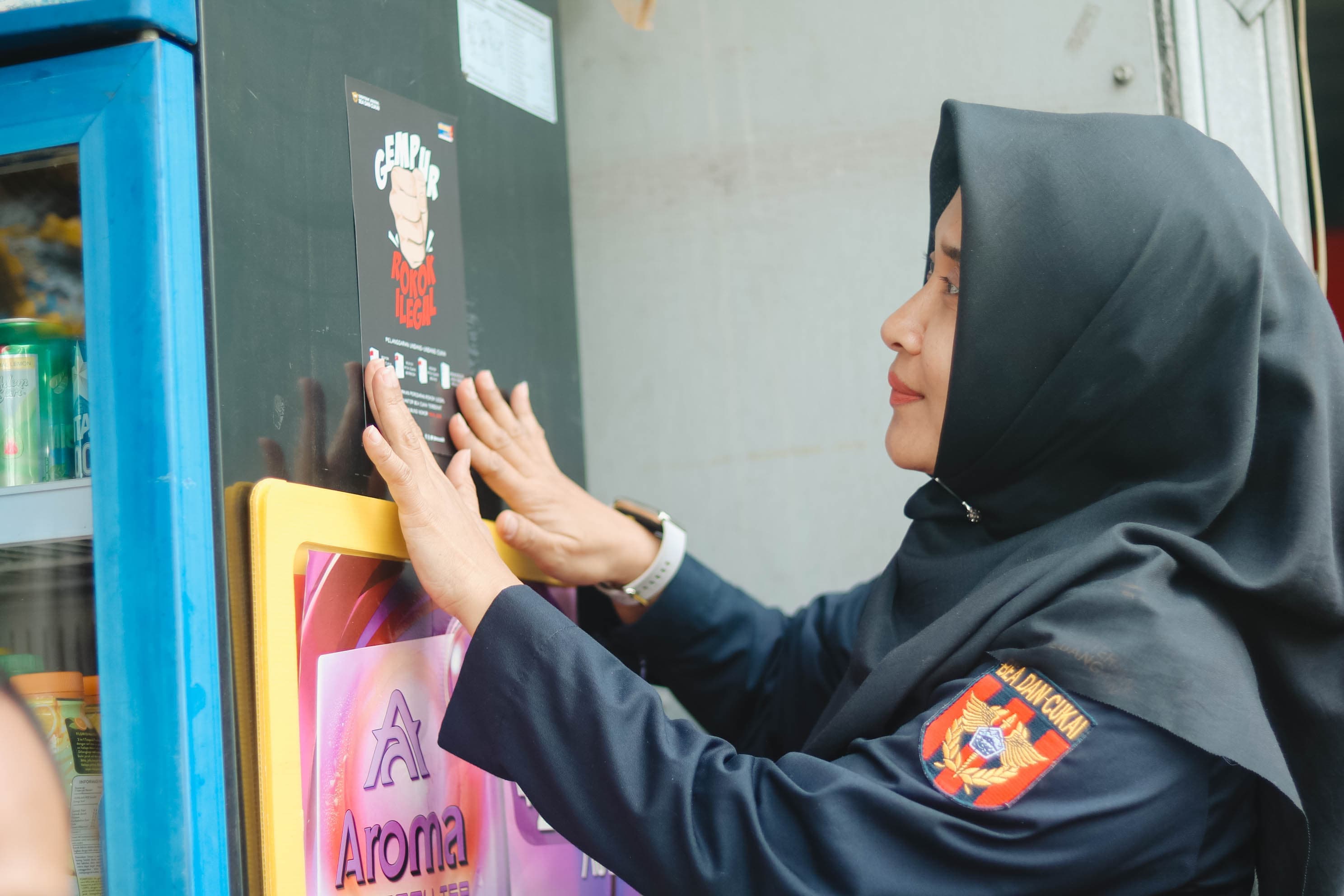 Bea Cukai Tangerang dan Pemkot Tangsel Gempur Rokok Ilegal di Enam Pasar Tradisional