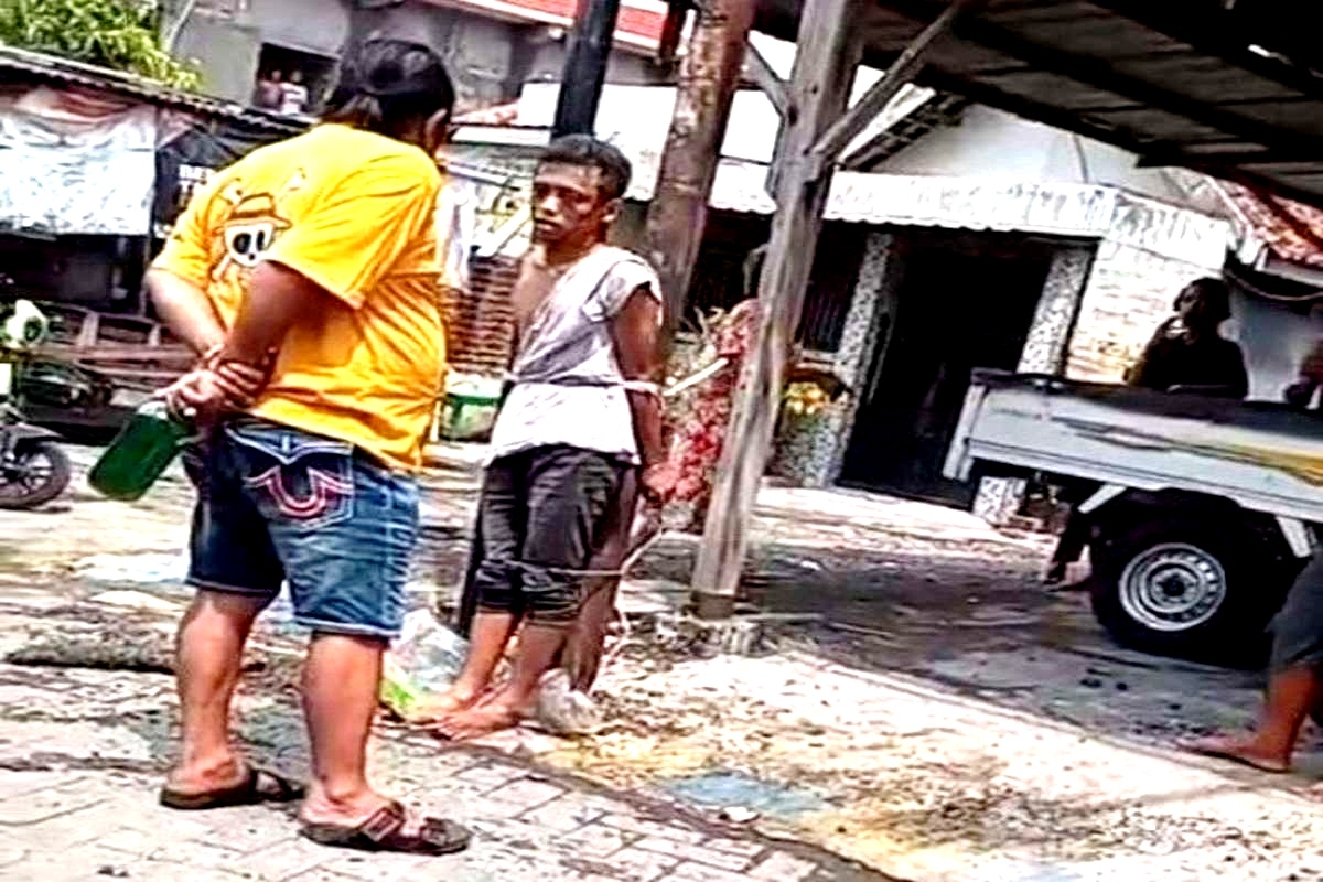 MISTERI Botol Bensin Maut di Surabaya: Siapa Sebenarnya Penyiram Tubuh Terduga Curanmor yang Terbakar?