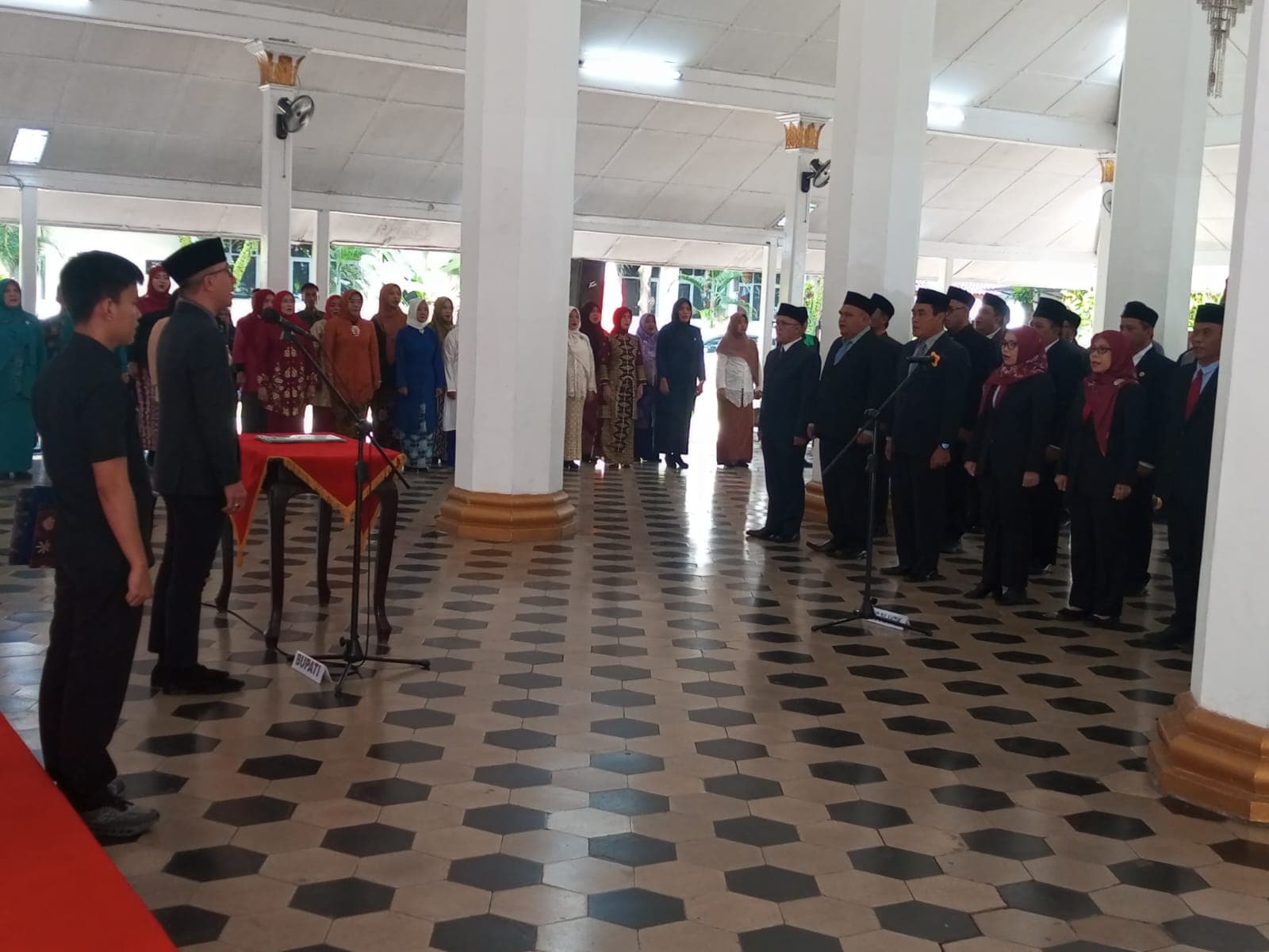 Bupati Hasbi Rotasi Pejabat Eselon ll Lebak, Warning ASN Tidak Ada Ego