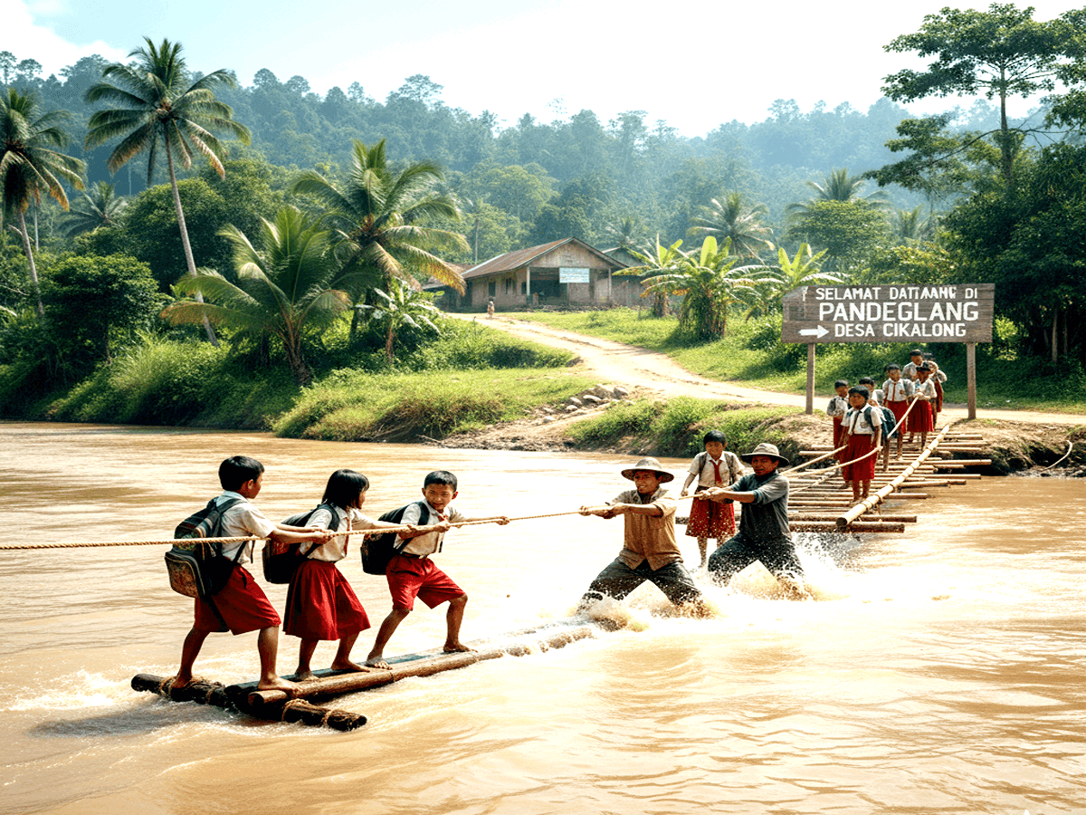 AKHIR DRAMA Maut SISWA PELOSOK! Prabowo Bentuk Satgas DARURAT JEMBATAN, Kerahkan Zeni TNI & Brimob, Target Ratusan Ribu Unit!