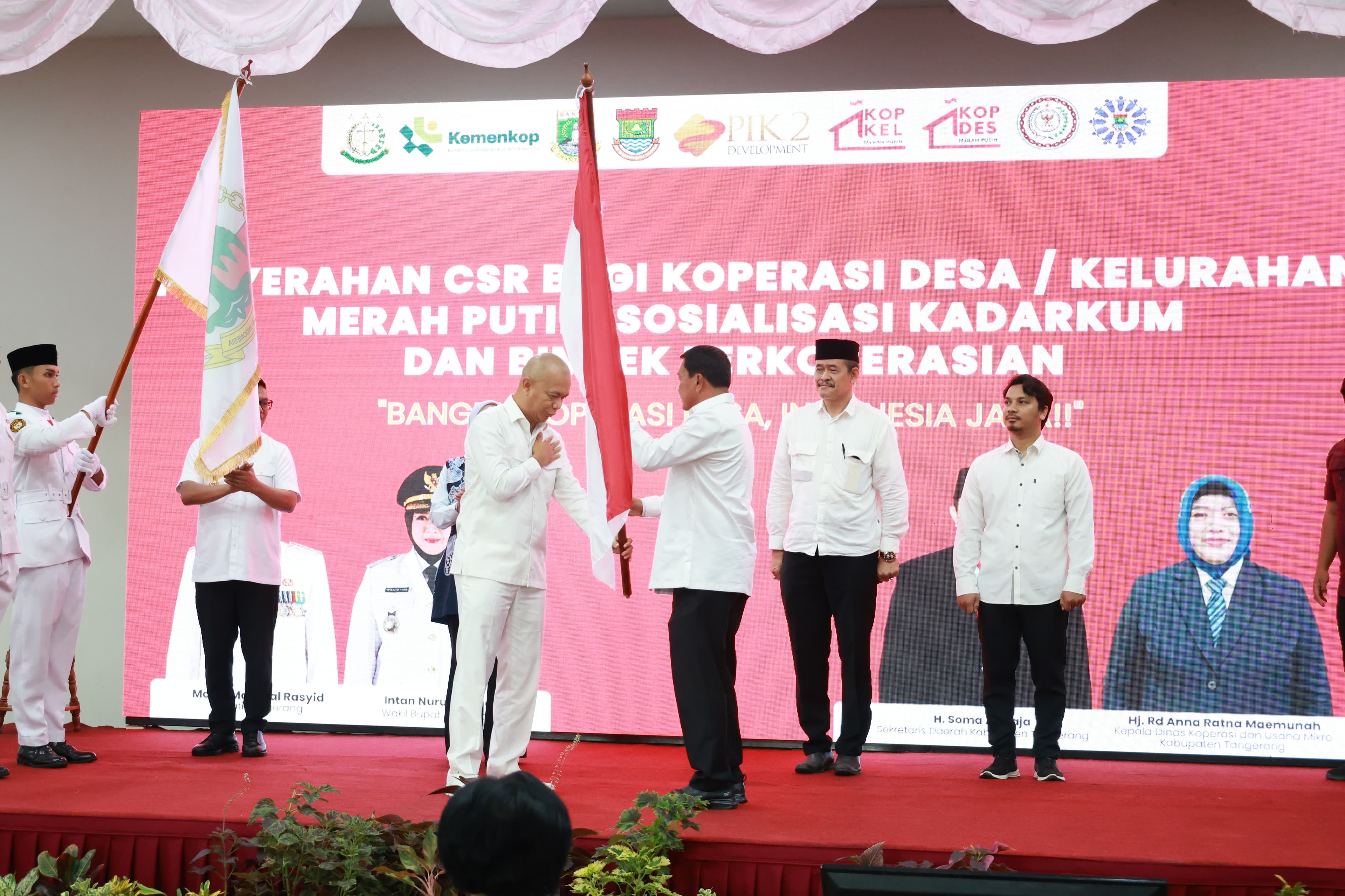 274 Koperasi Desa Kelurahan Merah Putih di Tangerang Terima Rp27,4 Miliar Dana CSR