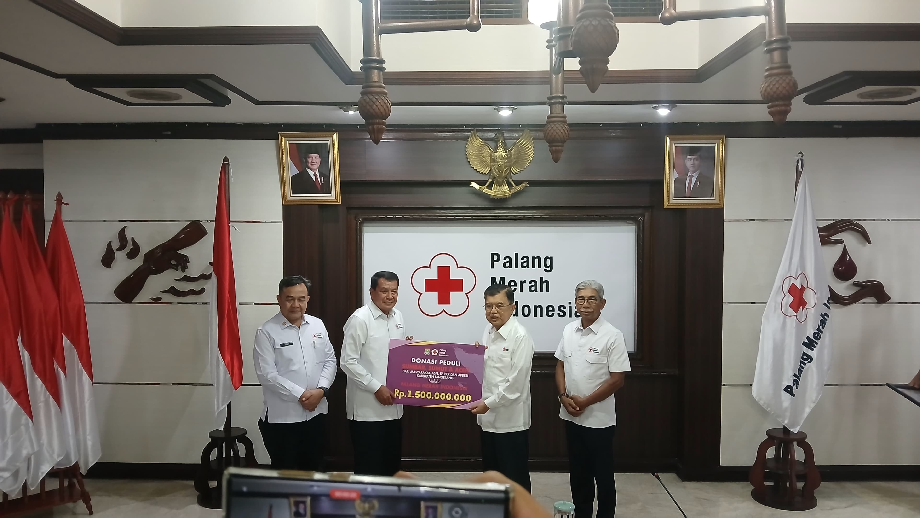 Pemkab Tangerang Jadi Daerah Pertama Salurkan Bantuan ke Korban Bencana Sumatera