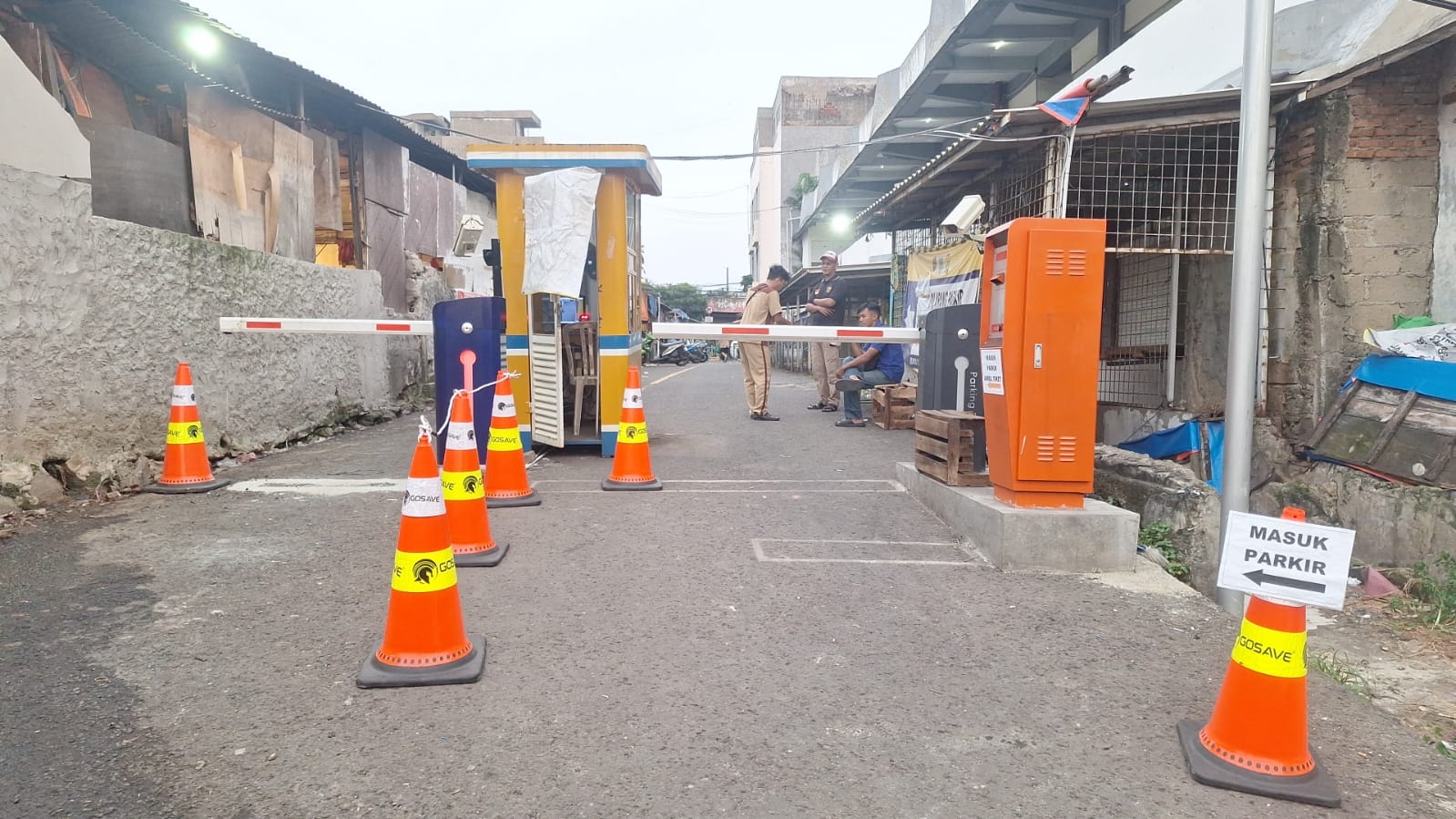 P3C Protes Lahan Parkir Gang Bancet Dipasar Ciputat, Minta PT Betania Hentikan Aktivitas