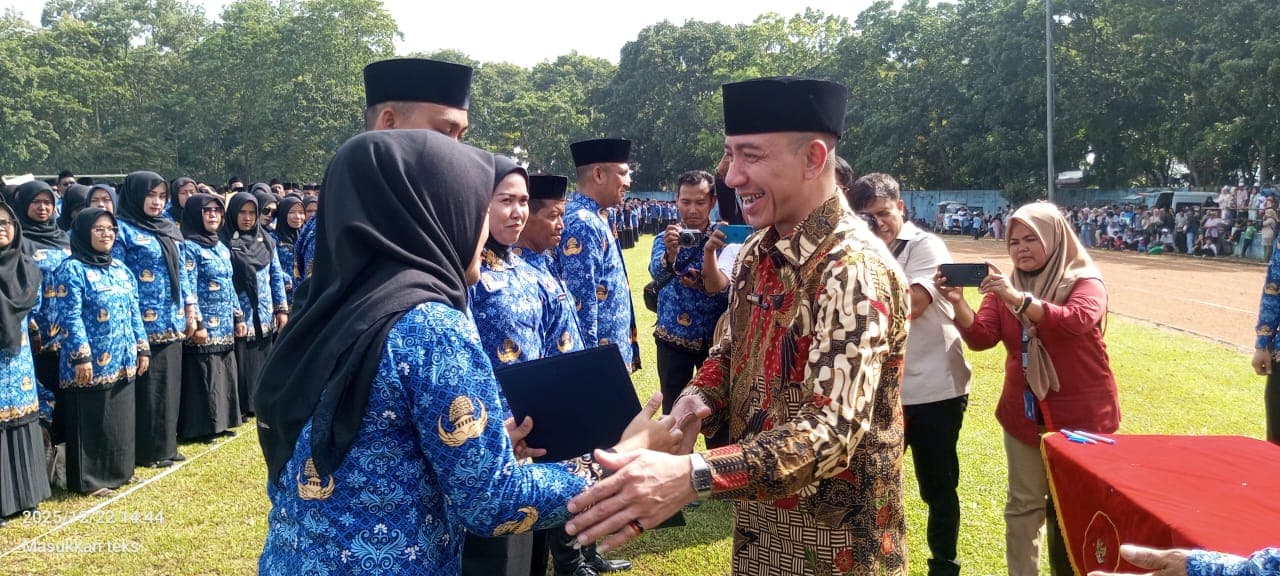 Bupati Lebak Resmi Lantik 3,508 PPPK, Sebanyak 55 Peserta Dicoret Tak Penuhi Syarat