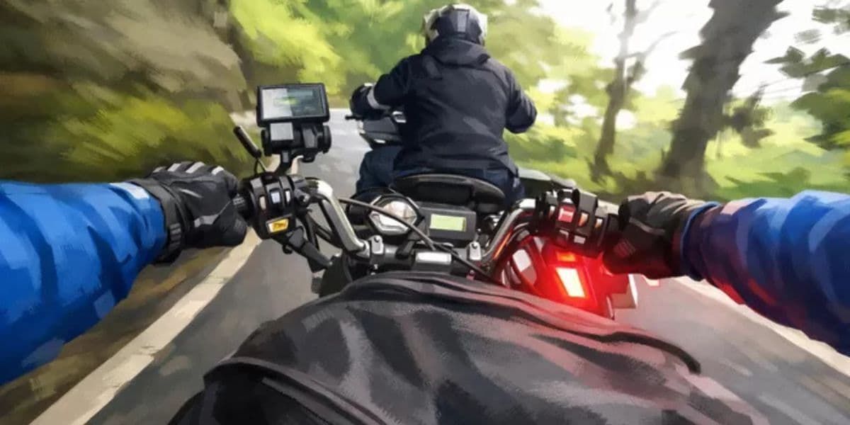 Viral Aksi Ugal-ugalan Moge Berujung Petaka, Pengendara Lain Tersungkur Pelaku Diduga Kabur