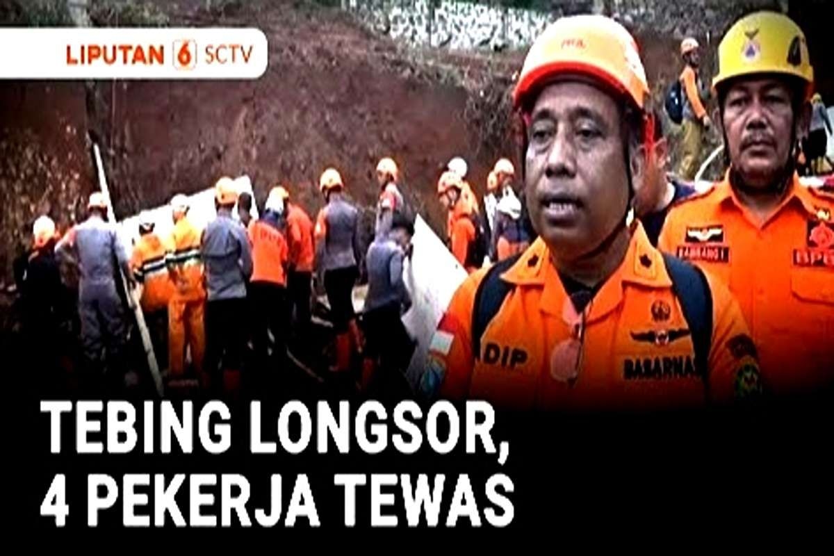 Tragedi di Proyek Mini Soccer Sumedang: Tebing 7 Meter Longsor, 4 Pekerja Tewas Tertimbun