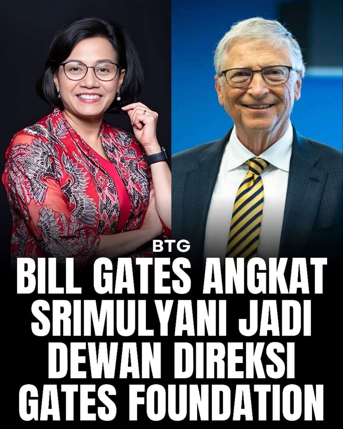 Sri Mulyani Pecah Rekor Masuk Lingkar Inti Gates Foundation, Indonesia Kini Ikut Tentukan Arah Dunia